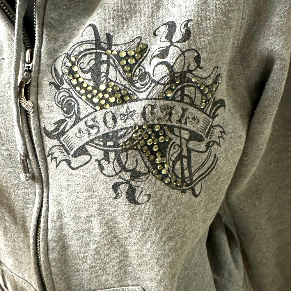 SoCal grey sweatsuit